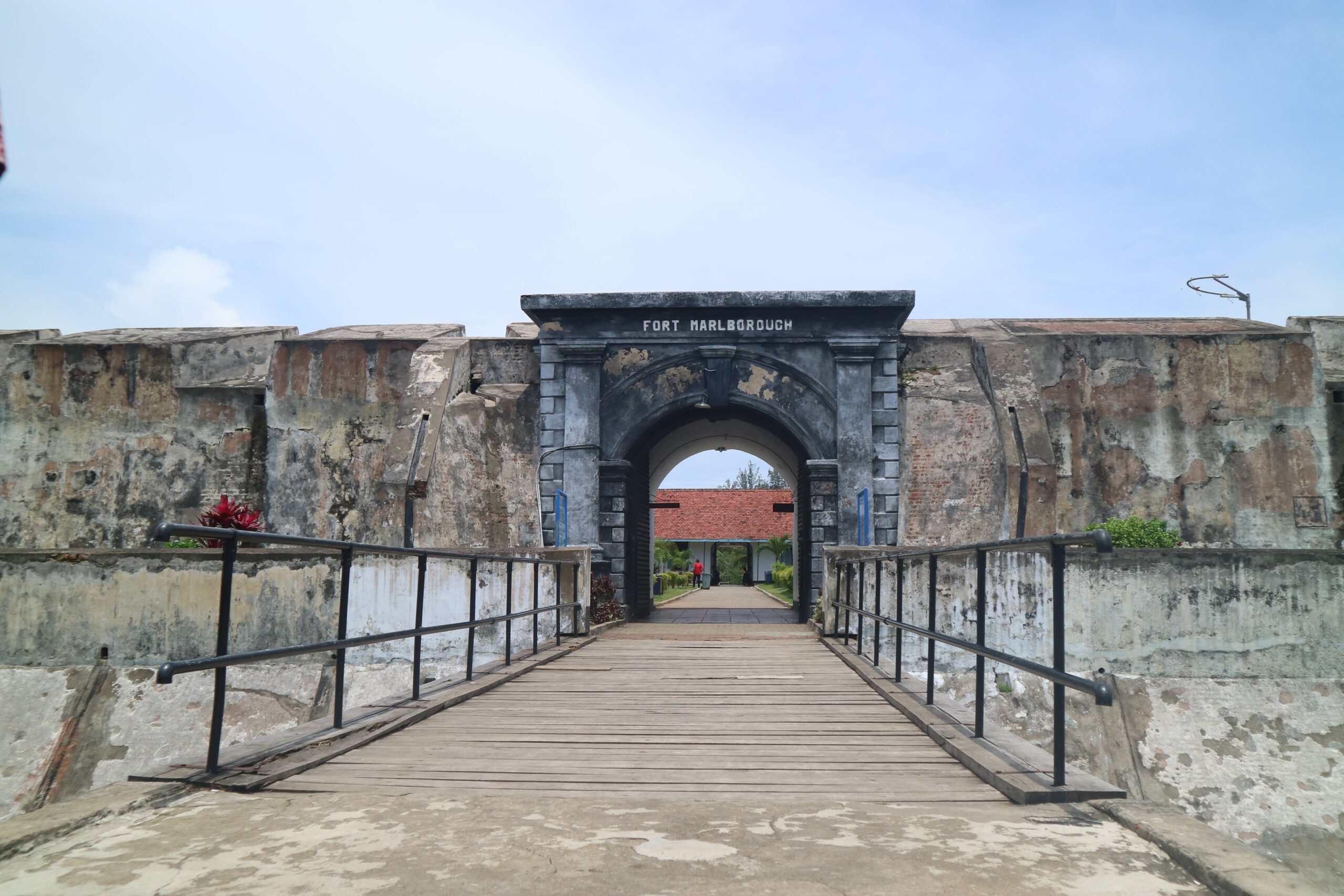 Fort Marlborough is a historical fort located in Bengkulu, Indonesia.