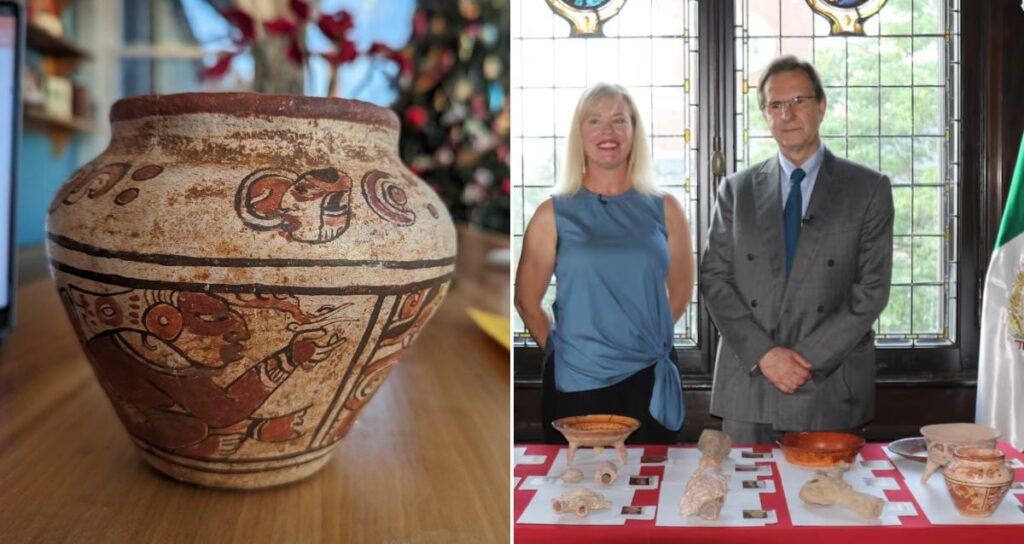 Maya Vase Alongside Anna Lee Dozier Featured